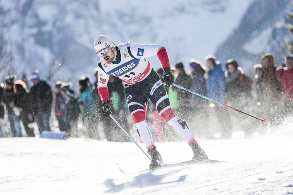 20.01.2018, Planica, Slovenia (SLO):Sondre Turvoll Fossli (NOR) - FIS world cup cross-country, individual sprint, Planica (SLO). www.nordicfocus.com. © Modica/NordicFocus. Every downloaded picture is fee-liable.