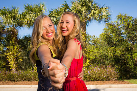 Nelly et Jessica Korda : Photo Golf