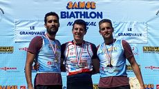 Podium Sprint court hommes