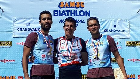Podium Sprint court hommes