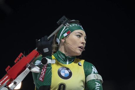 NordicFocus 22.12.2018, Nove Mesto, Czech Republic (CZE):Dorothea Wierer (ITA) - IBU world cup biathlon, pursuit women, Nove Mesto (CZE). www.nordicfocus.com. © Manzoni/NordicFocus. Every downloaded picture is fee-liable.
