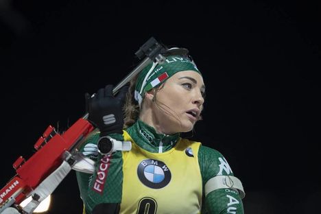 NordicFocus 22.12.2018, Nove Mesto, Czech Republic (CZE):Dorothea Wierer (ITA) - IBU world cup biathlon, pursuit women, Nove Mesto (CZE). www.nordicfocus.com. © Manzoni/NordicFocus. Every downloaded picture is fee-liable.