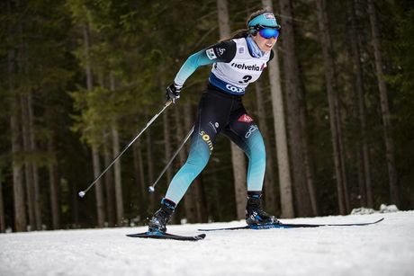 NordicFocus 30.12.2018, Toblach, Italy (ITA):Laura Chamiot Maitral (FRA) - FIS world cup cross-country, tour de ski, 10km women, Toblach (ITA). www.nordicfocus.com. © Modica/NordicFocus. Every downloaded picture is fee-liable.