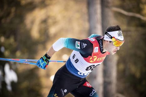 NordicFocus 29.12.2018, Toblach, Italy (ITA):Adrien Backscheider (FRA) - FIS world cup cross-country, tour de ski, individual sprint, Toblach (ITA). www.nordicfocus.com. © Modica/NordicFocus. Every downloaded picture is fee-liable.