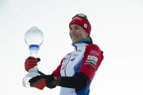 NordicFocus 21.03.2019, Oslo, Norway (NOR):Anastasiya Kuzmina (SVK) - IBU world cup biathlon, cups, Oslo (NOR). www.nordicfocus.com. © Manzoni/NordicFocus. Every downloaded picture is fee-liable.