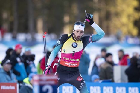 NordicFocus 07.12.2018, Pokljuka, Slovenia (SLO):Martin Fourcade (FRA) - IBU world cup biathlon, sprint men, Pokljuka (SLO). www.nordicfocus.com. © Manzoni/NordicFocus. Every downloaded picture is fee-liable.