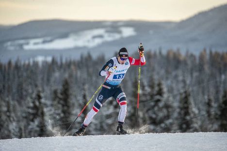 NordicFocus 09.12.2018, Beitostolen, Norway (NOR):Simen Hegstad Krueger (NOR) - FIS world cup cross-country, 4x7.5km men, Beitostolen (NOR). www.nordicfocus.com. © Modica/NordicFocus. Every downloaded picture is fee-liable.