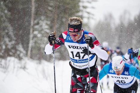 NordicFocus 03.03.2019, Mora, Sweden (SWE):Simen Oestensen (NOR) - Visma Ski Classics and FIS Marathon Cup Vasaloppet, Mora (SWE). www.nordicfocus.com. © Manzoni/NordicFocus. Every downloaded picture is fee-liable.