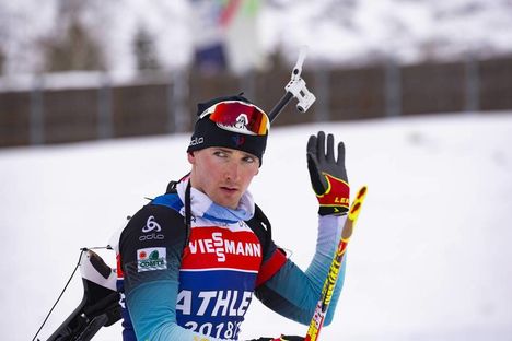 NordicFocus 13.02.2019, Soldier Hollow, United States of America (USA):Fabien Claude (FRA) - IBU world cup biathlon, training, Soldier Hollow (USA). www.nordicfocus.com. © Manzoni/NordicFocus. Every downloaded picture is fee-liable.