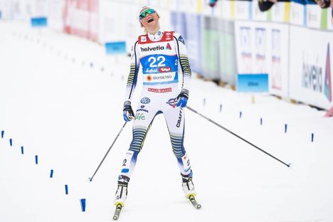 NordicFocus 02.03.2019, Seefeld, Austria (AUT):Frida Karlsson (SWE) - FIS nordic world ski championships, cross-country, mass women, Seefeld (AUT). www.nordicfocus.com. © Modica/NordicFocus. Every downloaded picture is fee-liable.