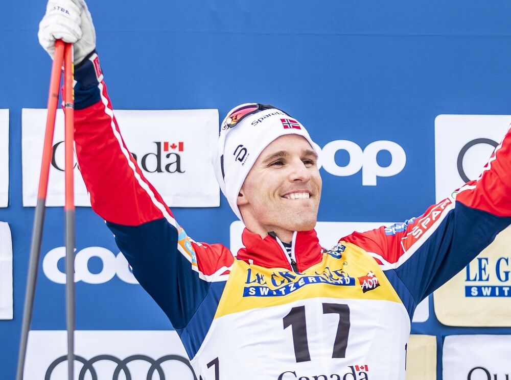 23.03.2019, Quebec, Canada (CAN):Didrik Toenseth (NOR) - FIS world cup cross-country, mass men, Quebec (CAN). www.nordicfocus.com. © Modica/NordicFocus. Every downloaded picture is fee-liable.