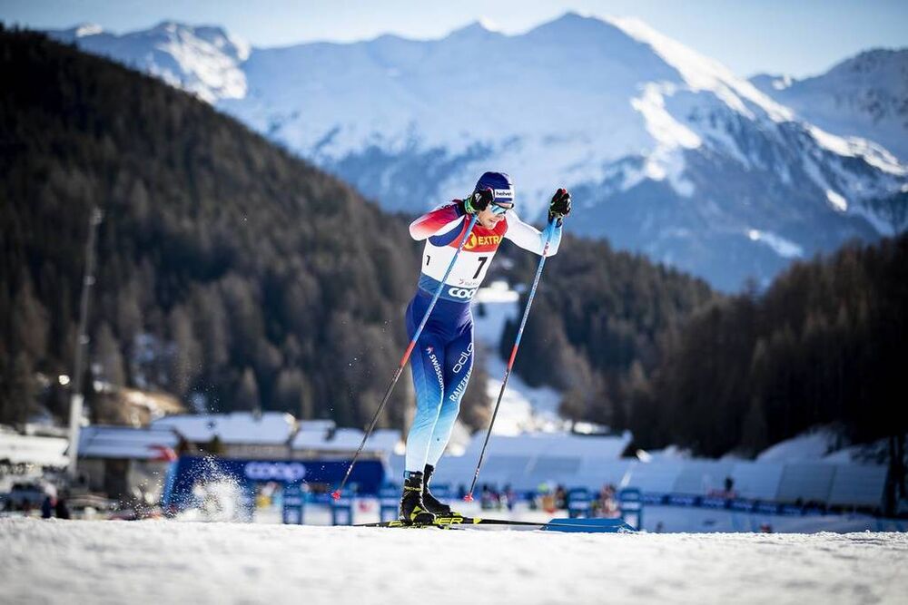 01.01.2019, Val Mustair, Switzerland (SUI):Dario Cologna (SUI) - FIS world cup cross-country, tour de ski, individual sprint, Val Mustair (SUI). www.nordicfocus.com. © Modica/NordicFocus. Every downloaded picture is fee-liable.