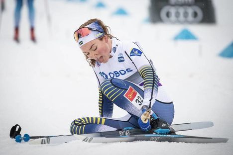 NordicFocus 02.12.2018, Lillehammer, Norway (NOR):Moa Lundgren (SWE) - FIS world cup cross-country, pursuit women, Lillehammer (NOR). www.nordicfocus.com. © Modica/NordicFocus. Every downloaded picture is fee-liable.