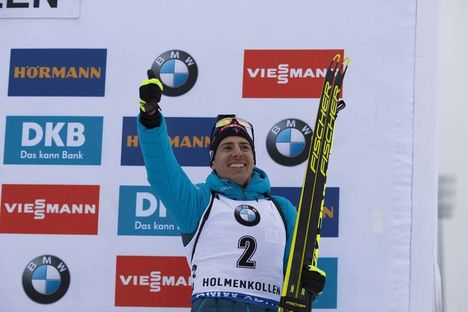 NordicFocus 22.03.2019, Oslo, Norway (NOR):Quentin Fillon Maillet (FRA) - IBU world cup biathlon, sprint men, Oslo (NOR). www.nordicfocus.com. © Manzoni/NordicFocus. Every downloaded picture is fee-liable.
