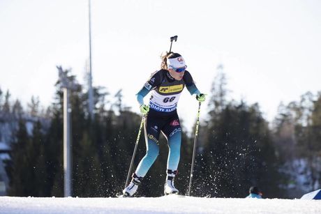 NordicFocus 21.03.2019, Oslo, Norway (NOR):Caroline Colombo (FRA) - IBU world cup biathlon, sprint women, Oslo (NOR). www.nordicfocus.com. © Manzoni/NordicFocus. Every downloaded picture is fee-liable.