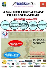 Biathlon Villard Saint Pancrace