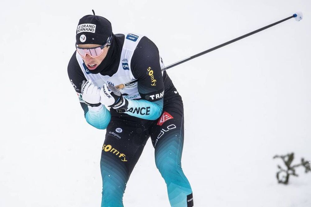 22.03.2019, Quebec, Canada (CAN):Lucas Chanavat (FRA) - FIS world cup cross-country, individual sprint, Quebec (CAN). www.nordicfocus.com. © Modica/NordicFocus. Every downloaded picture is fee-liable.