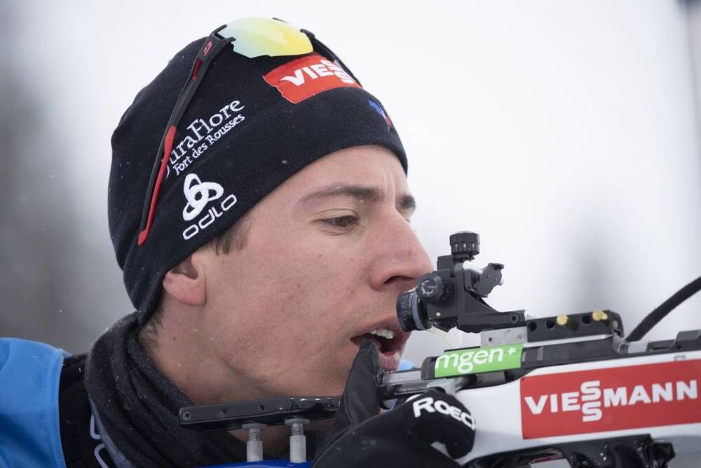 13.03.2019, Oestersund, Sweden (SWE):Quentin Fillon Maillet (FRA) - IBU world championships biathlon, individual men, Oestersund (SWE). www.nordicfocus.com. © Manzoni/NordicFocus. Every downloaded picture is fee-liable.