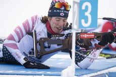 NordicFocus 15.12.2018, Hochfilzen, Austria (AUT):Susan Dunklee (USA) - IBU world cup biathlon, pursuit women, Hochfilzen (AUT). www.nordicfocus.com. © Manzoni/NordicFocus. Every downloaded picture is fee-liable.