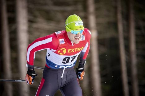NordicFocus 29.12.2018, Toblach, Italy (ITA):Max Hauke (AUT) - FIS world cup cross-country, tour de ski, individual sprint, Toblach (ITA). www.nordicfocus.com. © Modica/NordicFocus. Every downloaded picture is fee-liable.