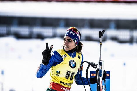 NordicFocus 12.03.2019, Oestersund, Sweden (SWE):Lisa Vittozzi (ITA) - IBU world championships biathlon, individual women, Oestersund (SWE). www.nordicfocus.com. © Manzoni/NordicFocus. Every downloaded picture is fee-liable.