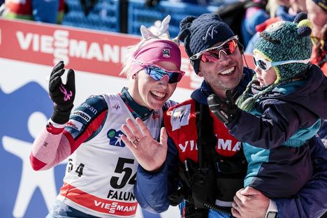 NordicFocus 18.03.2018, Falun Sweden (SWE):Kikkan Randall (USA) - FIS world cup cross-country, pursuit women, Falun (SWE). www.nordicfocus.com. © Modica/NordicFocus. Every downloaded picture is fee-liable.