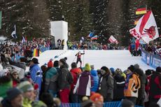NordicFocus 26.01.2019, Antholz, Italy (ITA):Johannes Thingnes Boe (NOR) - IBU world cup biathlon, pursuit men, Antholz (ITA). www.nordicfocus.com. © Manzoni/NordicFocus. Every downloaded picture is fee-liable.