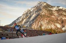 NordicFocus 20.01.2019, Ruhpolding, Germany (GER):Benedikt Doll (GER) - IBU world cup biathlon, mass men, Ruhpolding (GER). www.nordicfocus.com. © Tumashov/NordicFocus. Every downloaded picture is fee-liable.