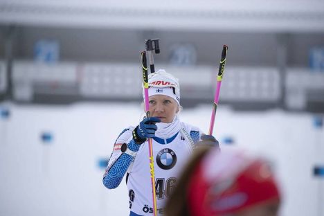 NordicFocus 08.03.2019, Oestersund, Sweden (SWE):Kaisa Makarainen (FIN) - IBU world championships biathlon, sprint women, Oestersund (SWE). www.nordicfocus.com. © Manzoni/NordicFocus. Every downloaded picture is fee-liable.