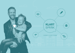 Klart språk i kommunesektoren. Illustrasjon: KS