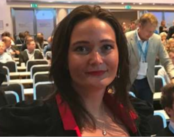 Kristine Aasen leder Altinndagen i 2018. Foto: Brønnøysundregistrene.