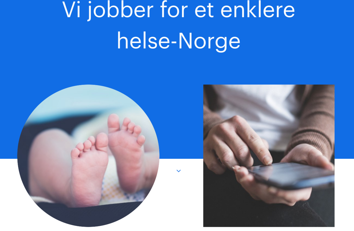 Illustrasjonsbilde. Utsnitt fra nettstedet til e-helsedirektoratet.