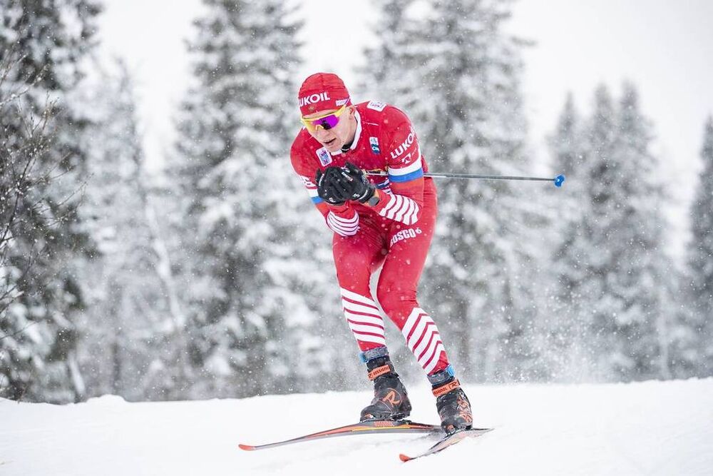08.12.2018, Beitostolen, Norway (NOR):Alexander Bolshunov (RUS) - FIS world cup cross-country, 30km men, Beitostolen (NOR). www.nordicfocus.com. © Modica/NordicFocus. Every downloaded picture is fee-liable.