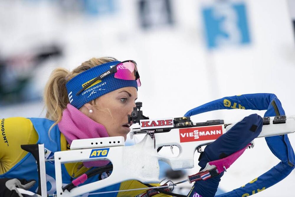 10.01.2019, Oberhof, Germany (GER):Ingela Andersson (SWE) -  IBU world cup biathlon, sprint women, Oberhof (GER). www.nordicfocus.com. © Manzoni/NordicFocus. Every downloaded picture is fee-liable.