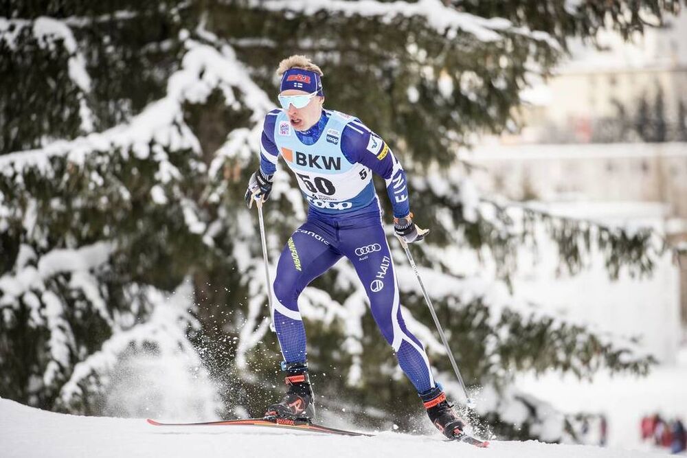 16.12.2018, Davos, Switzerland (SUI):Iivo Niskanen (FIN) - FIS world cup cross-country, 15km men, Davos (SUI). www.nordicfocus.com. © Modica/NordicFocus. Every downloaded picture is fee-liable.