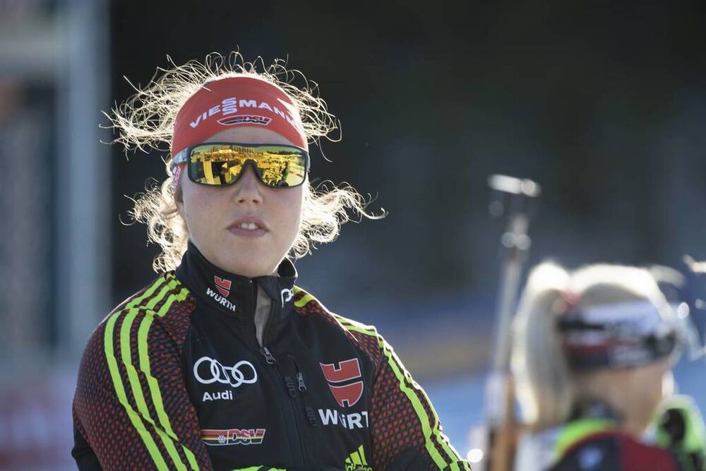 21.03.2019, Oslo, Norway (NOR):Laura Dahlmeier (GER) - IBU world cup biathlon, sprint women, Oslo (NOR). www.nordicfocus.com. © Manzoni/NordicFocus. Every downloaded picture is fee-liable.