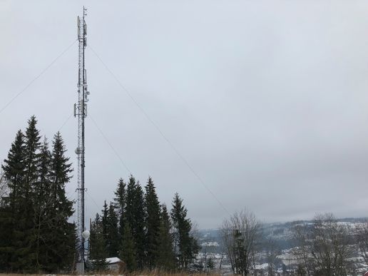 Foto: NrK DAB-sender Lunner