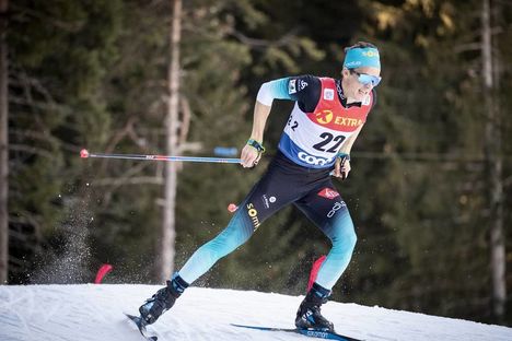 NordicFocus 29.12.2018, Toblach, Italy (ITA):Clement Parisse (FRA) - FIS world cup cross-country, tour de ski, individual sprint, Toblach (ITA). www.nordicfocus.com. © Modica/NordicFocus. Every downloaded picture is fee-liable.