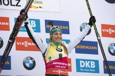 NordicFocus 26.01.2019, Antholz, Italy (ITA):Dorothea Wierer (ITA) - IBU world cup biathlon, pursuit women, Antholz (ITA). www.nordicfocus.com. © Manzoni/NordicFocus. Every downloaded picture is fee-liable.