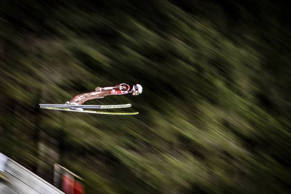 13.01.2019, Val di Fiemme, Italy (ITA):Stoch Kamil (POL) - FIS world cup ski jumping, individual HS135, Val di Fiemme (ITA). www.nordicfocus.com. © Modica/NordicFocus. Every downloaded picture is fee-liable.