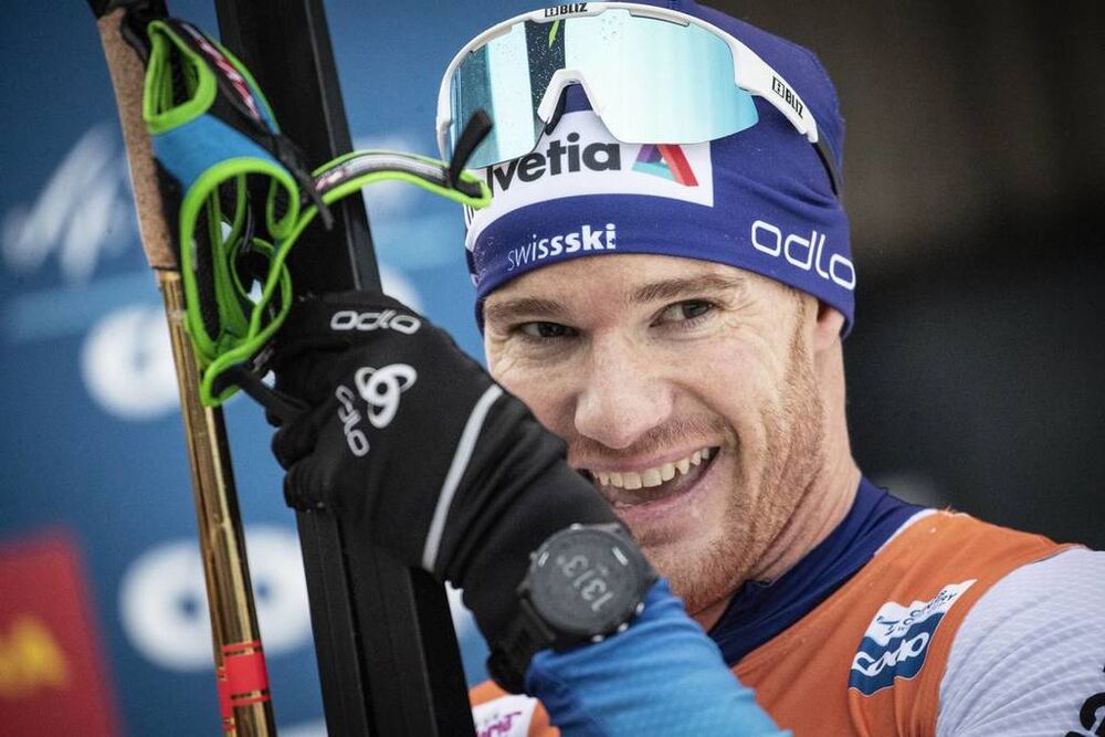 02.12.2018, Lillehammer, Norway (NOR):Dario Cologna (SUI) - FIS world cup cross-country, pursuit men, Lillehammer (NOR). www.nordicfocus.com. © Modica/NordicFocus. Every downloaded picture is fee-liable.