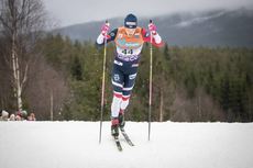 NordicFocus 02.12.2018, Lillehammer, Norway (NOR):Johannes Hoesflot Klaebo (NOR) - FIS world cup cross-country, pursuit men, Lillehammer (NOR). www.nordicfocus.com. © Modica/NordicFocus. Every downloaded picture is fee-liable.
