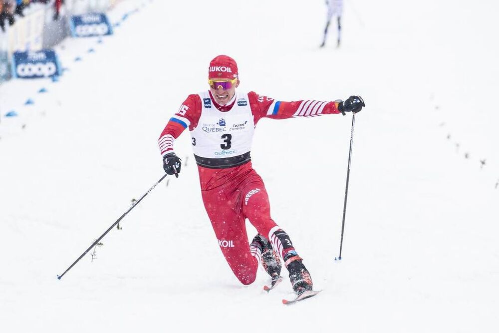 22.03.2019, Quebec, Canada (CAN):Alexander Bolshunov (RUS) - FIS world cup cross-country, individual sprint, Quebec (CAN). www.nordicfocus.com. © Modica/NordicFocus. Every downloaded picture is fee-liable.