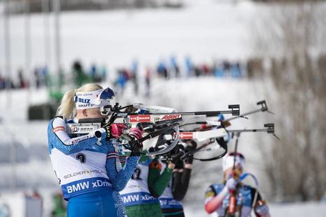 NordicFocus 16.02.2019, Soldier Hollow, United States of America (USA):Kaisa Makarainen (FIN) - IBU world cup biathlon, pursuit women, Soldier Hollow (USA). www.nordicfocus.com. © Manzoni/NordicFocus. Every downloaded picture is fee-liable.