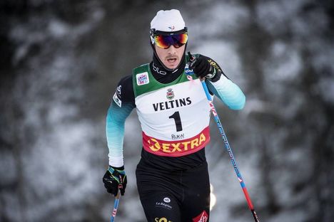 NordicFocus 25.11.2018, Ruka, Finland (FIN):Valentin Chauvin (FRA) - FIS world cup cross-country, 15km men, Ruka (FIN). www.nordicfocus.com. © Modica/NordicFocus. Every downloaded picture is fee-liable.