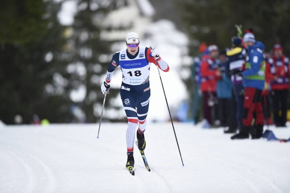 19.01.2019, Otepaeae, Estonia (EST):Paal Troean Aune (NOR) - FIS world cup cross-country, individual sprint, Otepaeae (EST). www.nordicfocus.com. © Thibaut/NordicFocus. Every downloaded picture is fee-liable.