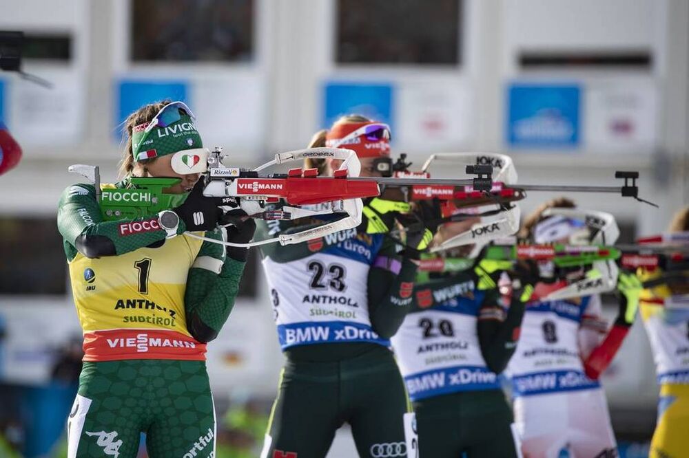 27.01.2019, Antholz, Italy (ITA):Dorothea Wierer (ITA) -  IBU world cup biathlon, mass women, Antholz (ITA). www.nordicfocus.com. © Manzoni/NordicFocus. Every downloaded picture is fee-liable.