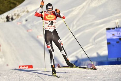NordicFocus 27.01.2017, Seefeld, Austria (AUT):Harald Lemmerer (AUT) - FIS world cup nordic combined, individual gundersen HS109/5km, Seefeld (AUT). www.nordicfocus.com. © Thibaut/NordicFocus. Every downloaded picture is fee-liable.