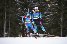 NordicFocus 18.01.2019, Ruhpolding, Germany (GER):Martin Fourcade (FRA) - IBU world cup biathlon, relay men, Ruhpolding (GER). www.nordicfocus.com. © Manzoni/NordicFocus. Every downloaded picture is fee-liable.