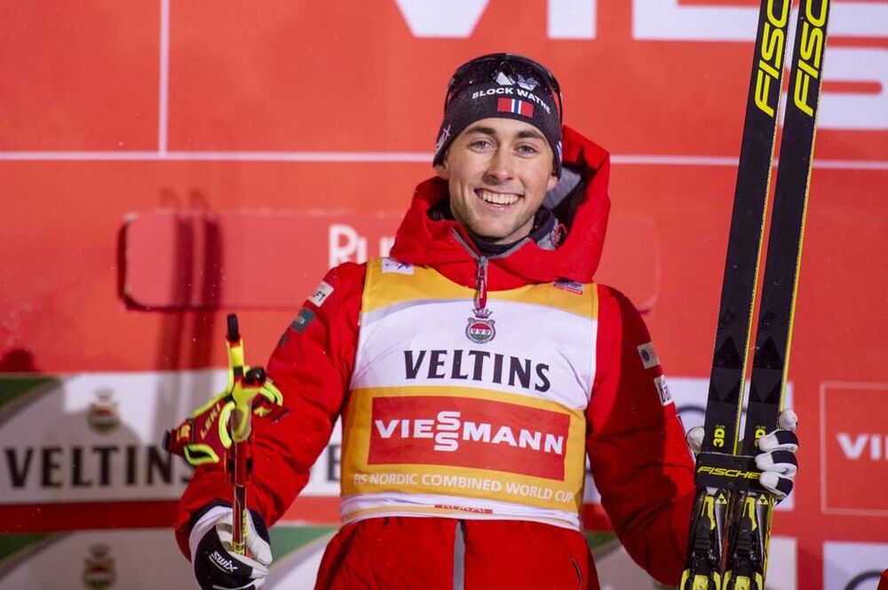 29.11.2019, Ruka, Finland (FIN):Jarl Magnus Riiber (NOR) - FIS world cup nordic combined, individual gundersen HS142/5km, Ruka (FIN). www.nordicfocus.com. © Vianney THIBAUT/NordicFocus. Every downloaded picture is fee-liable.